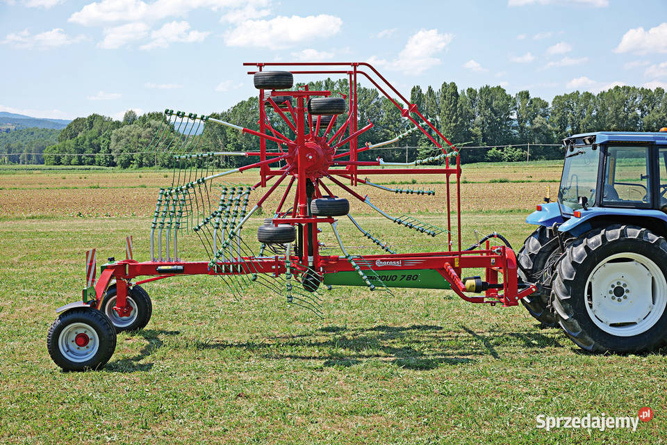 Zgrabiarka ENOROSSI ENODUO 780 dwukaruzelowa Zgrabiarki i przetrząsacze Korytki