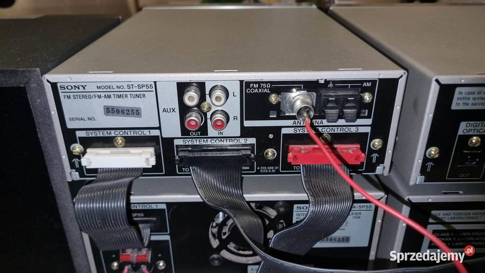 Wieża Sony SP55 SASP55 STSP55 CDPSP55 MDSSP55 Wieże i miniwieże łódzkie Warta sprzedam