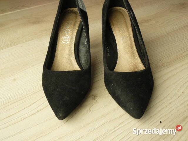 Szpilki czarne 38 Damskie