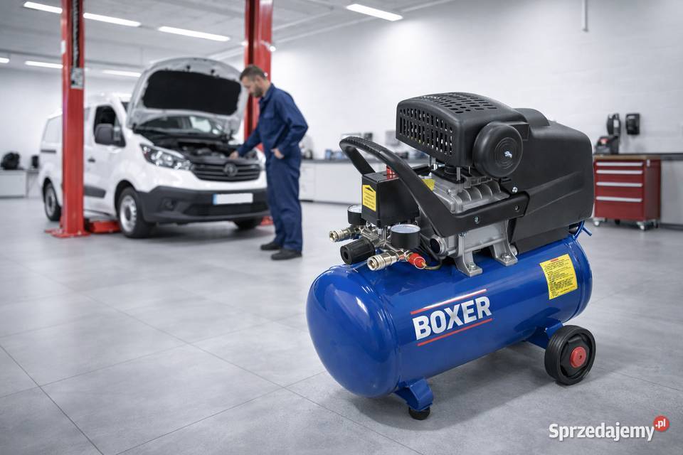 Kompresor powietrza BOXER BX3257 60L 35 230V mazowieckie Warszawa
