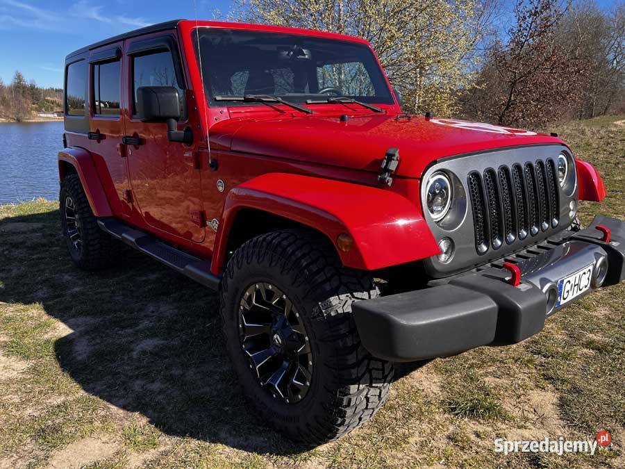 JEEP WRANGLER 36L 4X 2015 DOPOSAŻONY sprzedam