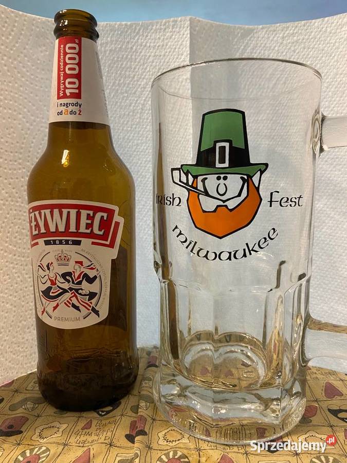 Kufel do piwa Irish Fest Milwaukee śląskie Katowice