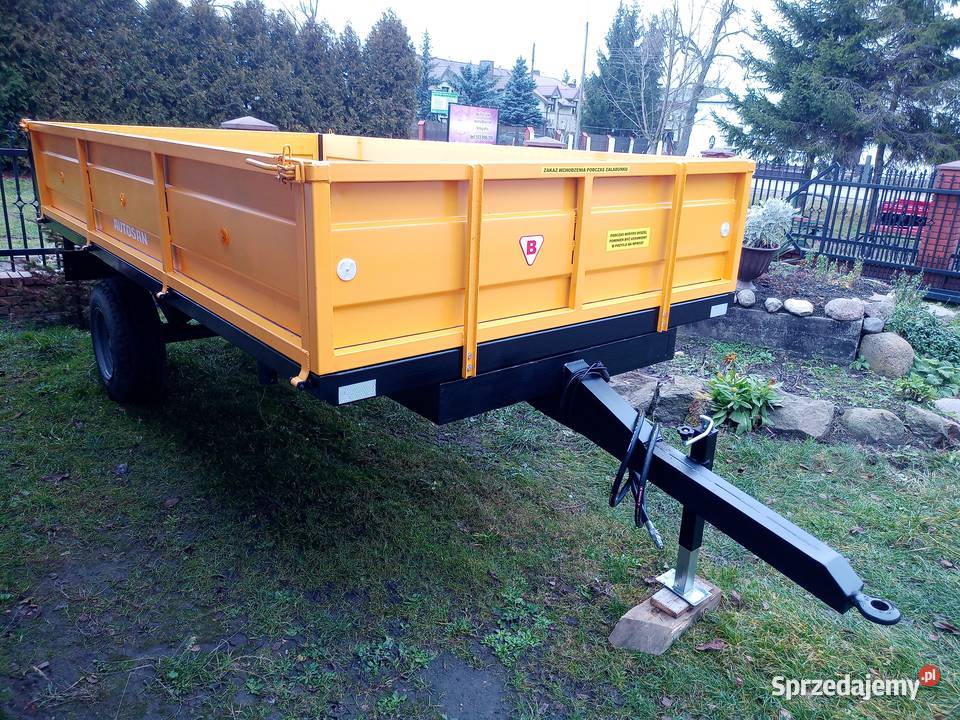 Przyczepa wywrotka na 3 strony mazowieckie