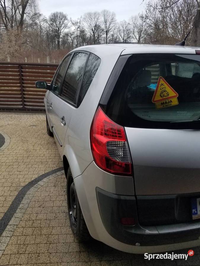 Renault Scenic II 15dci 2007r tempomat Navi nowe elektryczne szyby Sosnowiec
