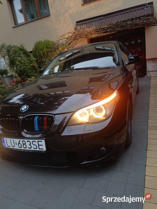 Bmw 5 e60 Sedan bezwypadkowy skora lpg gaz Lublin