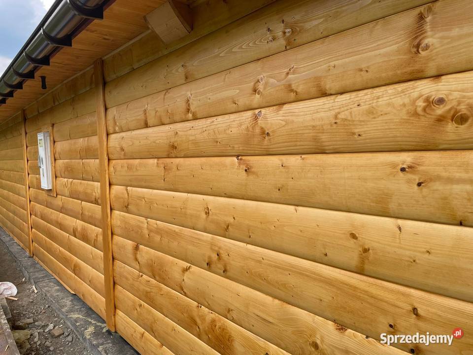 Półbal Świerk Deski Elewacyjne Nowość Ściany i elewacje Gdańsk sprzedam