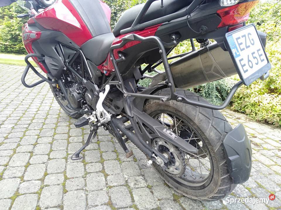 Benelli TRK 502X kufry Kappa polski salon 1 38000km Benelli Łagiewniki Nowe