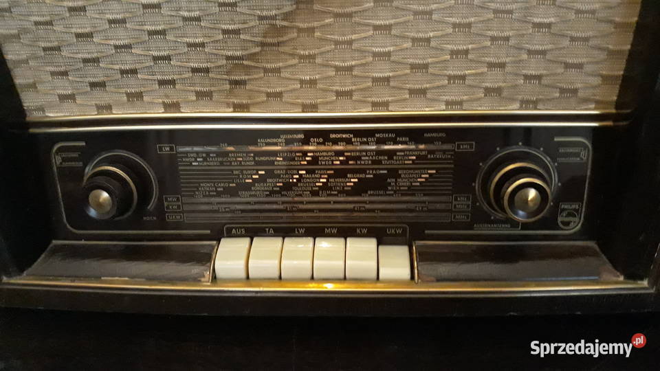 Radio lampowe Philips Sagitta sprzedam