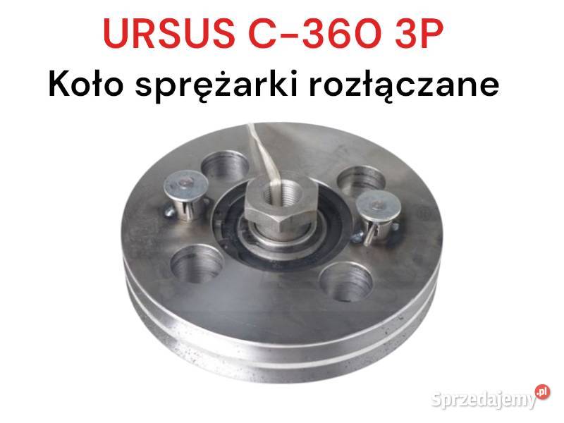 URSUS C360 3P Koło rozłączające sprężarki Na Kowale Oleckie