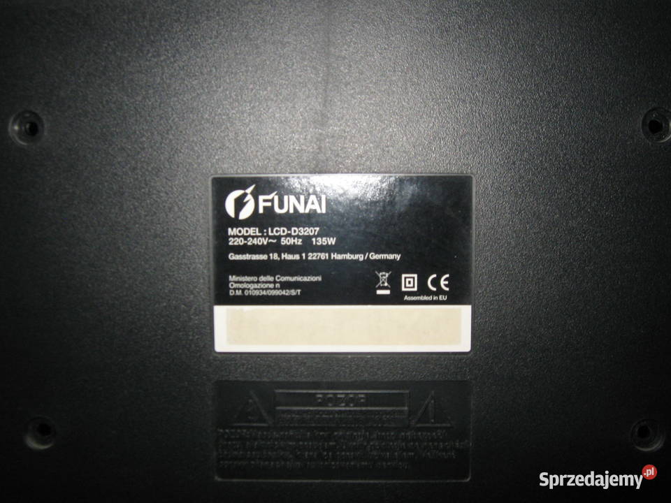 FUNAI LCD D 3207 Telewizor Nowy Sącz