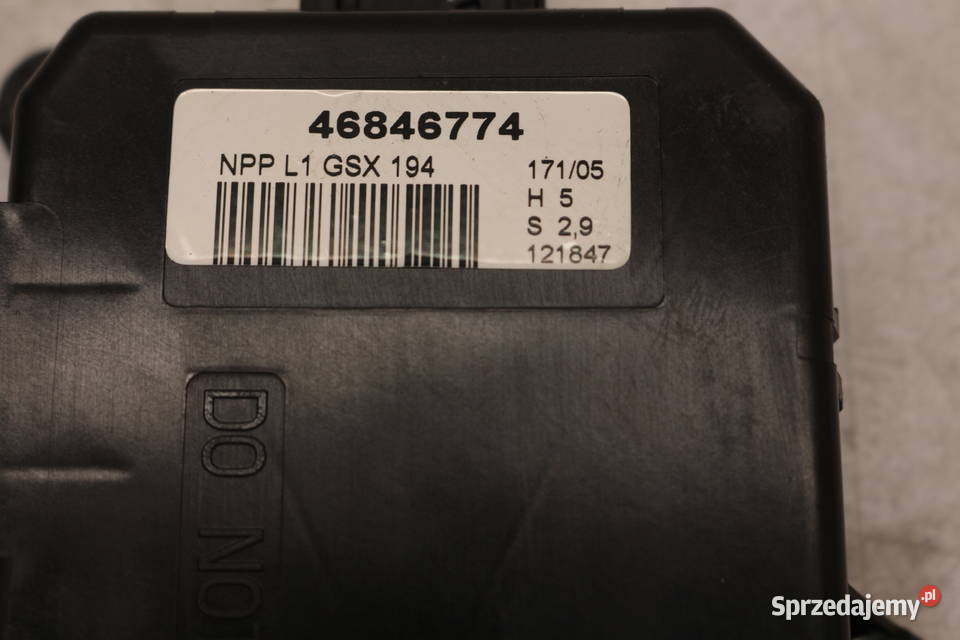FIAT CROMA 2 MODUŁ DRZWI LEWY PRZÓD 46831445 Układ elektryczny dolnośląskie Prochowice