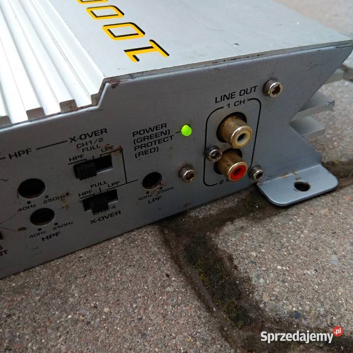 TOXIC TX 1000 Wzmacniacz samochodowy 1000 W 40A Ilość kanałów 4 Wzmacniacze Świebodzice