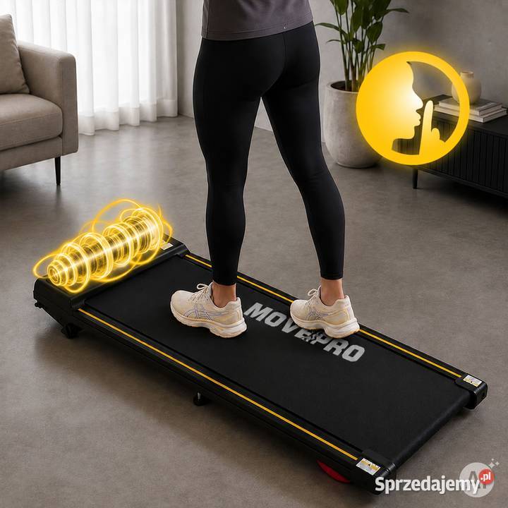 Bieżnia domowa elektryczna 10 h walking pad Sprzęt do ćwiczeń sprzedam