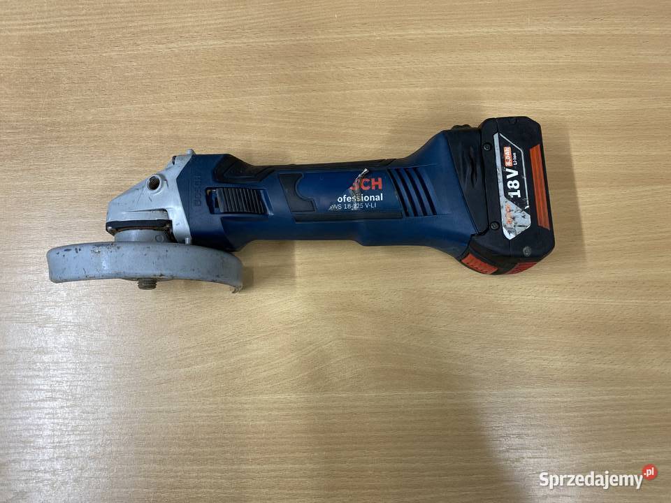 Szlifierka kątowa BOSCH GWS 18125 VLI Sędziszów