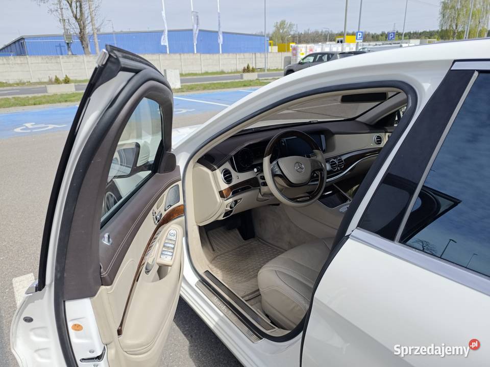 Mercedes S550 V8 biturbo biała perła Radzymin sprzedam