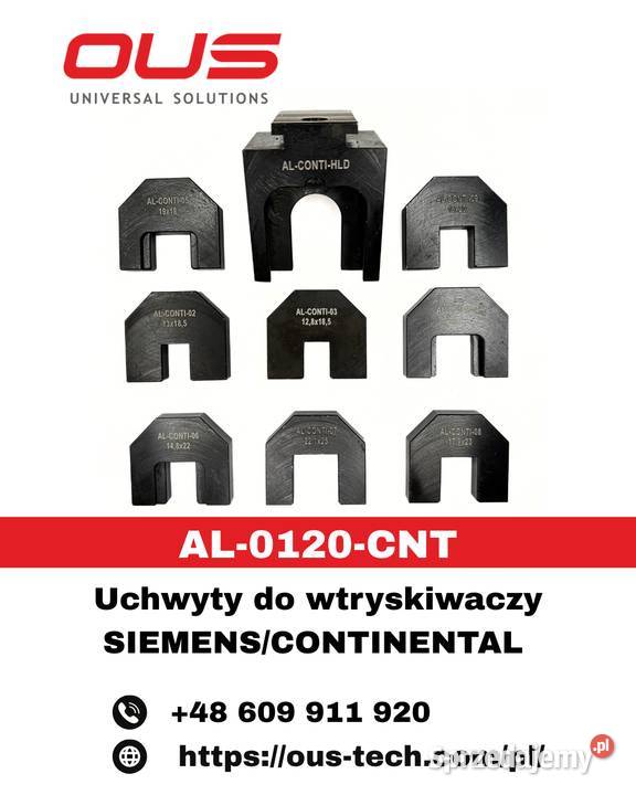 AL0120CNT Zestaw do mocowania wtryskiwaczy Warszawa