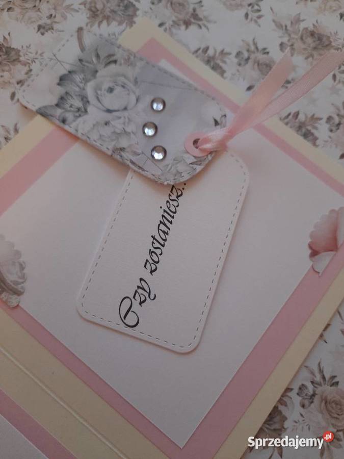 Kartka z pytaniem o świadkowanie Ryki