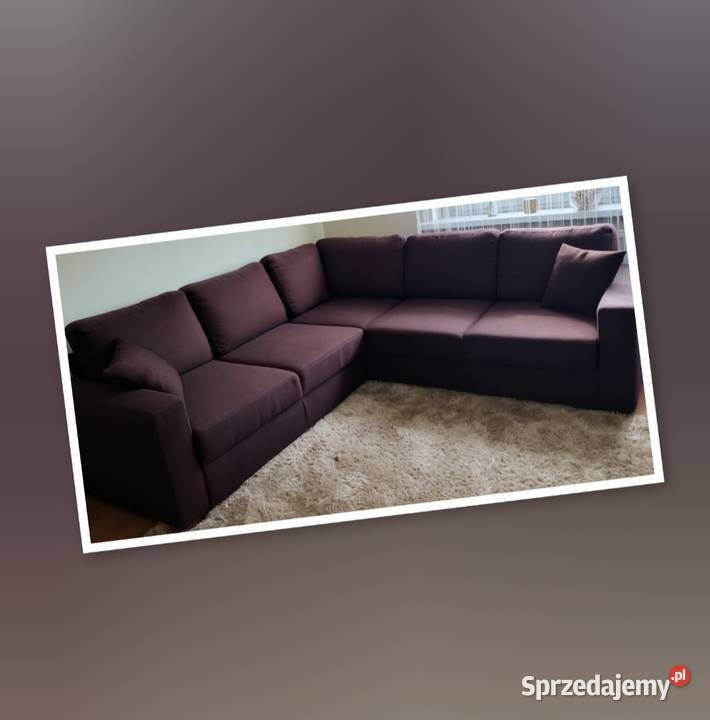 Narożnik z funkcją spania w idealnym stanie Żory