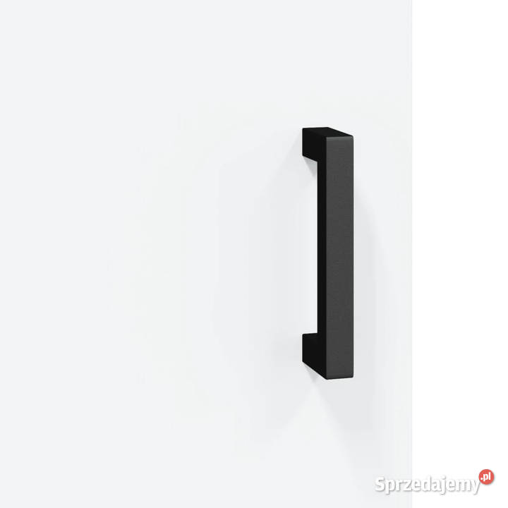 Wysoka szafka biała 695x31x115 materiał Pozostałe mazowieckie
