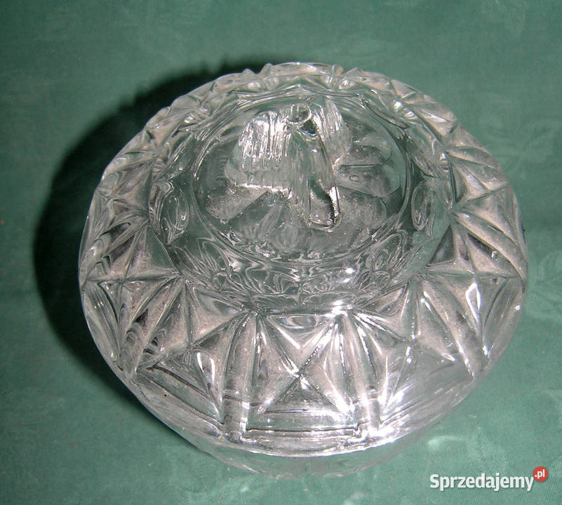 cukiernica szklana PRLD Porcelana i szkło