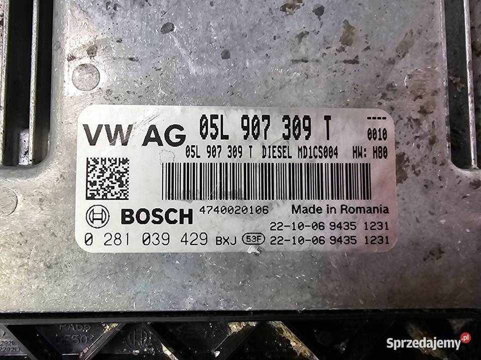 KOMPUTER SILNIKA ECU SKODA KAROQ FACELIFTING sprzedam