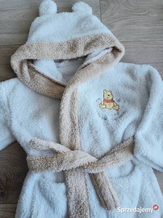 Szlafrok dziecięcy ciepły z kieszeniami Kubuś Płock