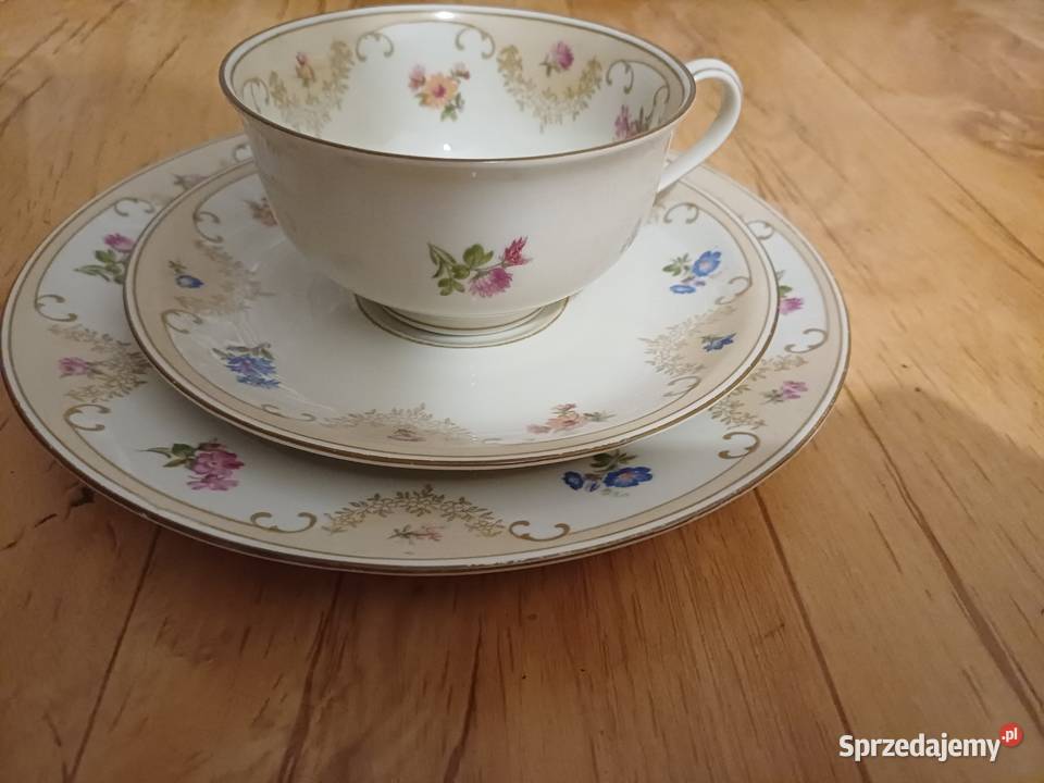 Zestaw do kawy Reinchenbach Porcelana i szkło Lubań