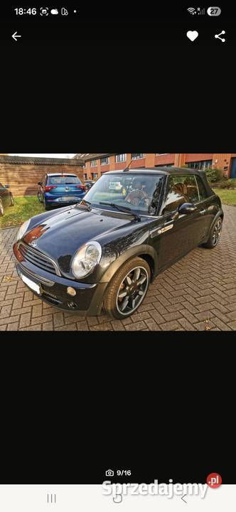 Mini Cooper Cabrio Szczytno sprzedam