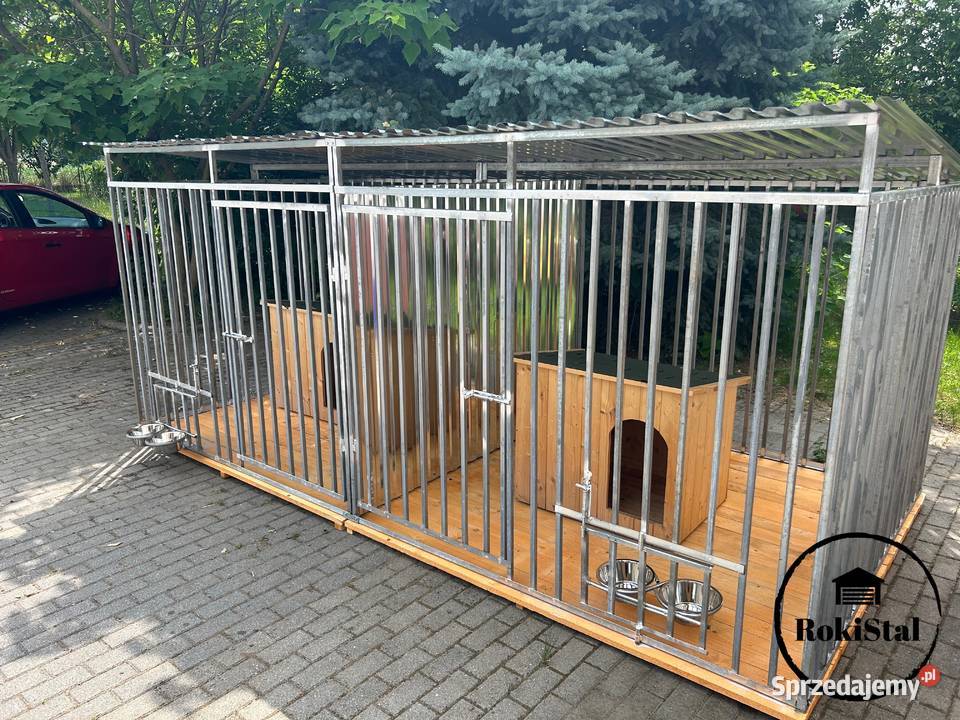 Kojec Psa KOJCE Psów Klatka Box Zadaszenie Gorlice