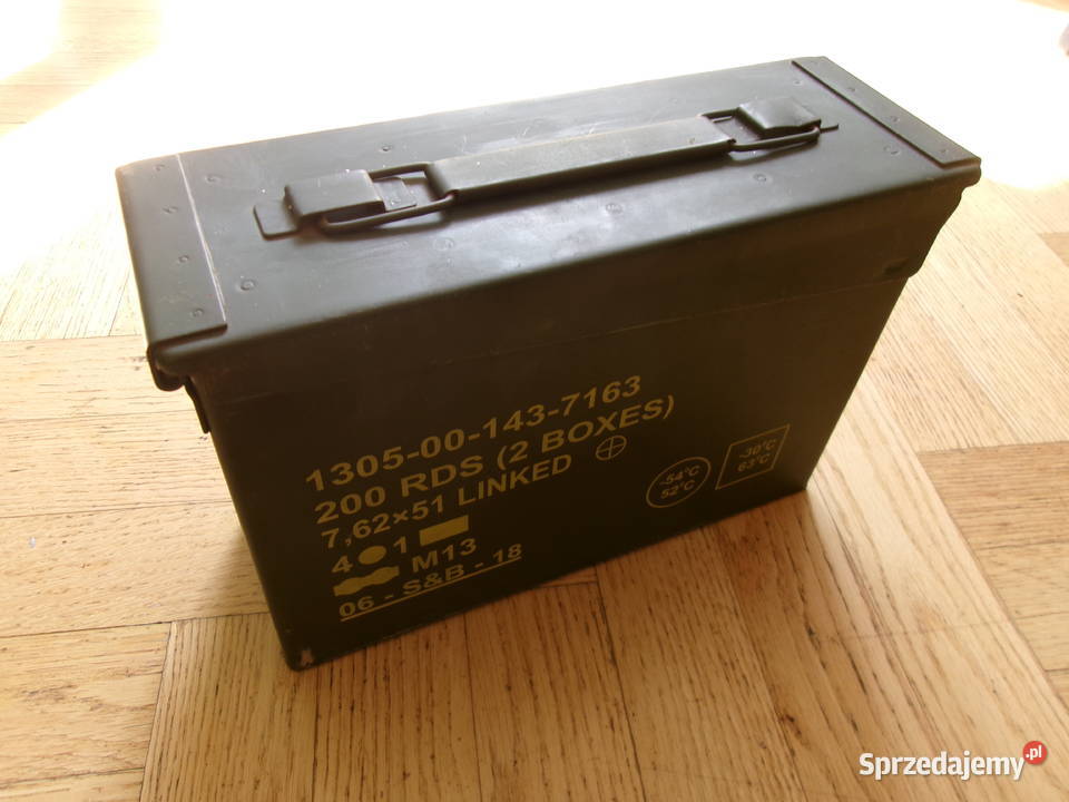 Pojemnik skrzynka metalowa hermetyczna na mazowieckie Legionowo