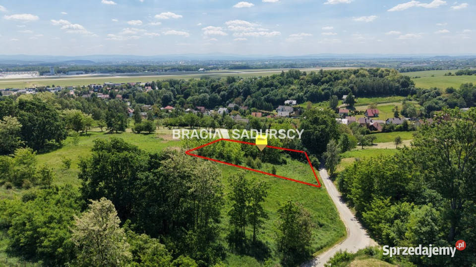 Działka 2200 metrów Balice Wrzosowa szambo małopolskie