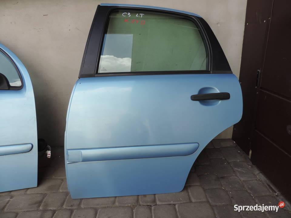 DRZWI LEWY TYŁ CITROEN C3 1 I 5D HB KMYB osobowe sprzedam