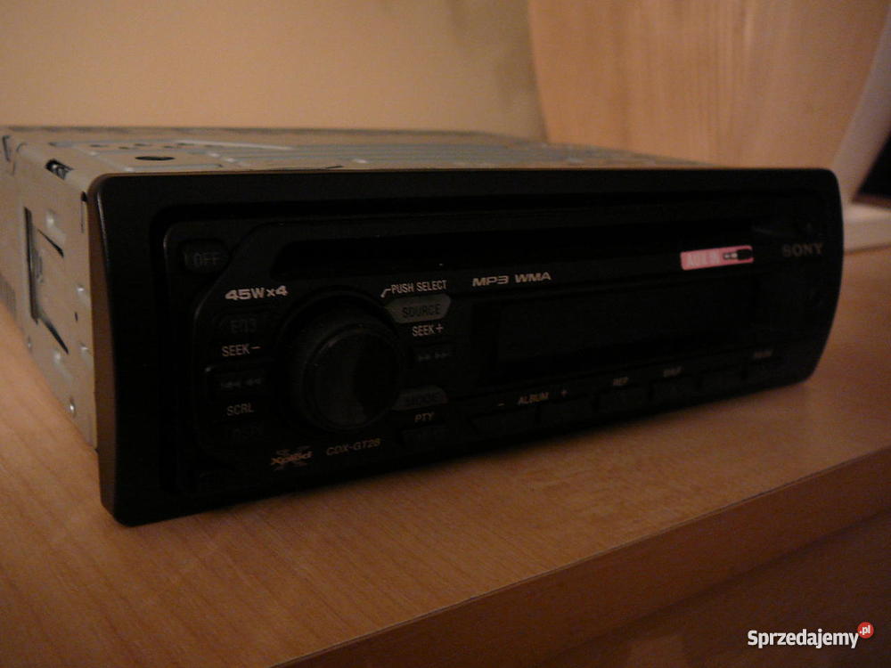 Radio samochodowe SONY CDXGT28 wielkopolskie Kalisz sprzedam
