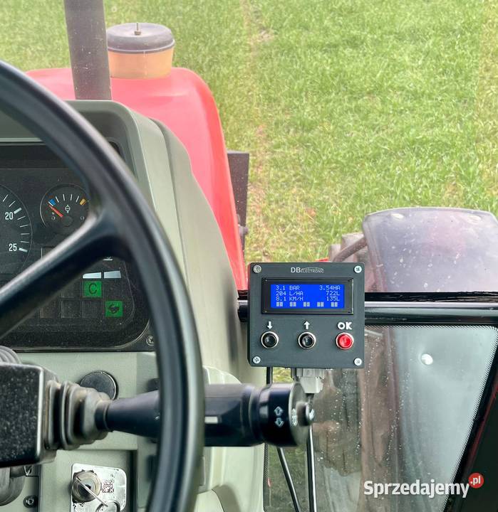 Komputer opryskiwacza dawka lha na żywo Poddębice