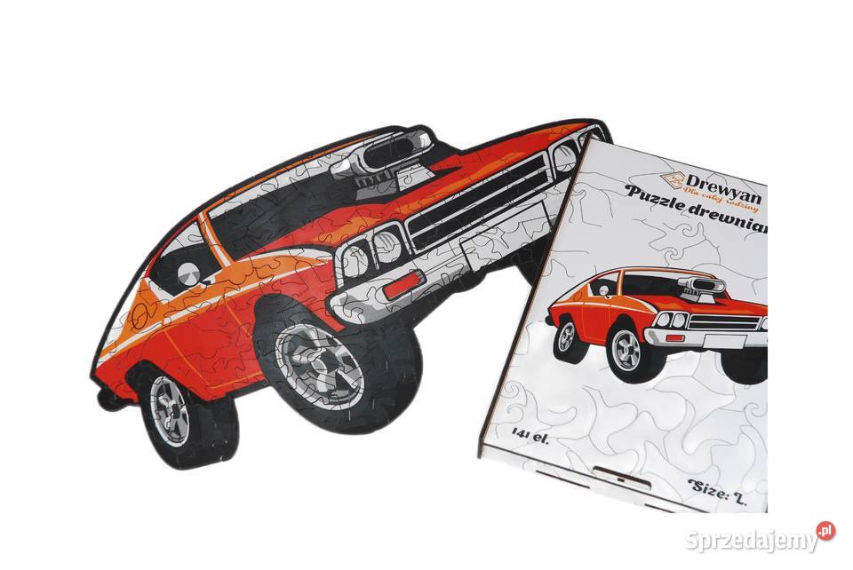 Puzzle Drewniane Premium EKO Układanka Muscle łódzkie Łódź