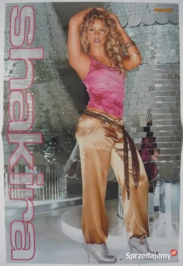 PLAKATY SHAKIRA WYPRZEDAŻ ŚWIAT PLAKATÓW Bydgoszcz
