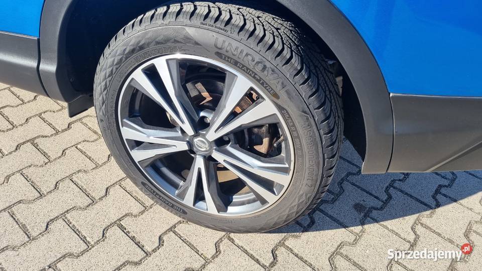 Nissan Qashqai 2018r LIFT Bezwypadkowy PEWNE welurowa tapicerka wielkopolskie Turek