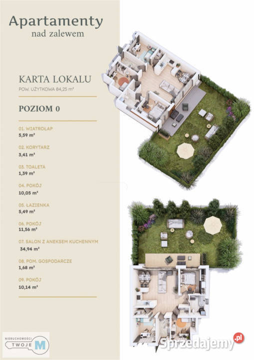 Mieszkanie do sprzedania Wola Kopcowa 8425