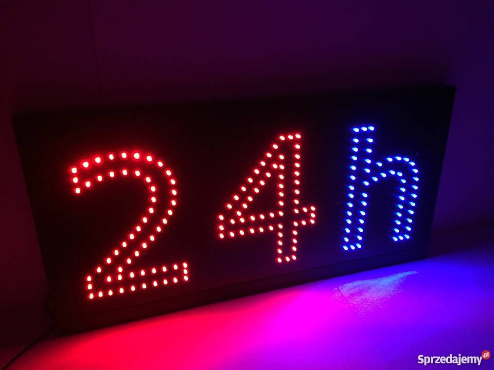 24h reklama diodowa 65x35 zewnętrzna mazowieckie Pomiechówek