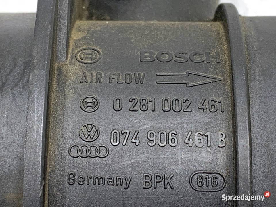 PRZEPŁYWOMIERZ AUDI A3 8P 074906461B 20 140 0313 sprzedam