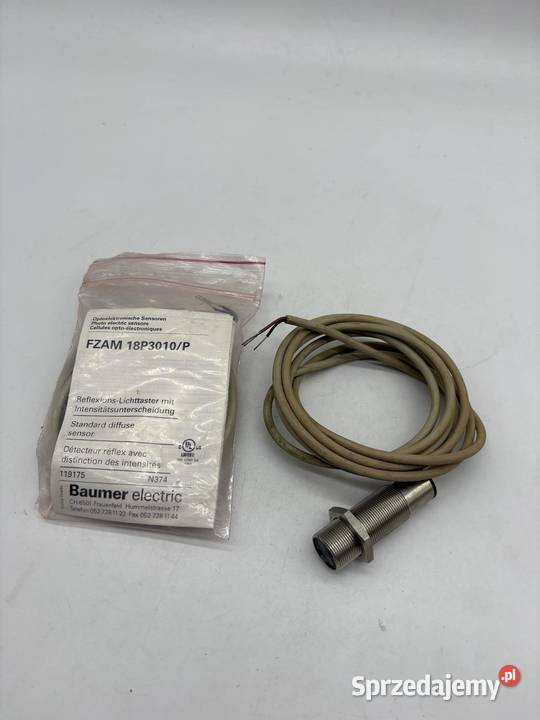 Baumer FZAM 18P3010P Czujnik fotoelektryczny mazowieckie Warszawa