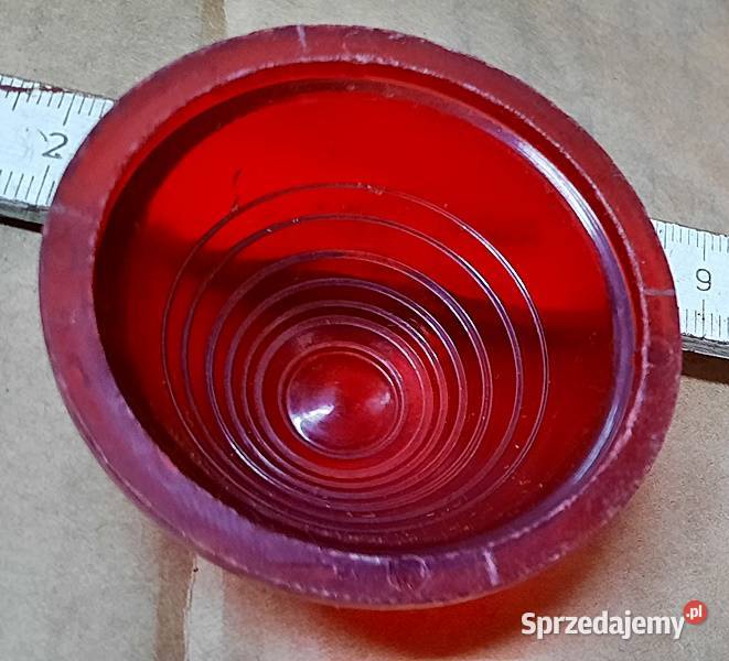Klosz czerwony latarki pozycyjnej wozowej
