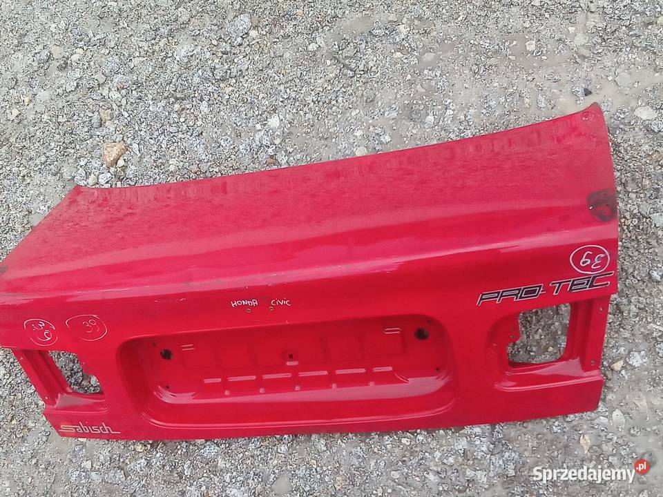 honda civic coupe 1992 1994 1995 klapa tył