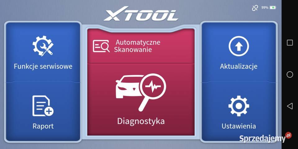XTOOL A30D BT OBD2 Hrubieszów