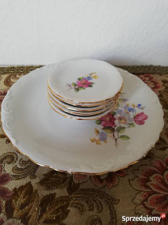 Porcelana CTzestawik do słodkości Ropa