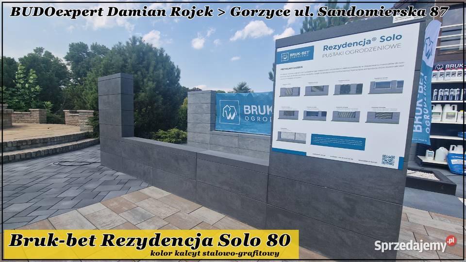 Pustak bloczek BRUKBET na ogrodzenie seria podkarpackie Stalowa Wola sprzedam