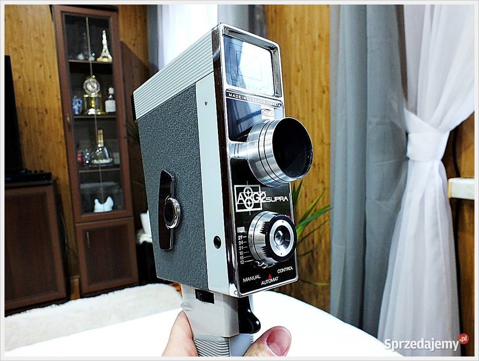 Kamera Meopta A8G 2 Supra z 1960r. na Film 2x8mm
