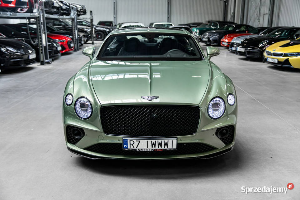 Bentley Continental GT Alpine Green Gwarancja do Rok produkcji 2021 Węgrzce