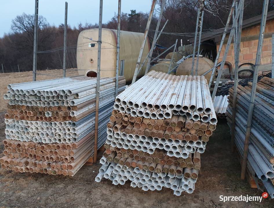 Słupki ogrodzeniowe plastikowe 250 Tuchów sprzedam