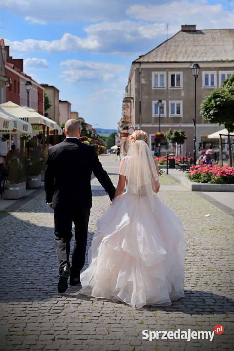 Piękna Suknia ślubna Justin Alexander Signature mazowieckie Warszawa